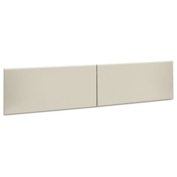 38000 Series Hutch Flipper Doors For 72"W Open Shelf, 36Wx15H, Light Gray