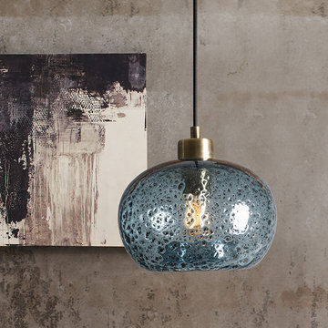 Casamotion Rustic Hand Blown Glass Light