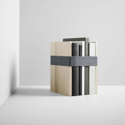 Book Binder - Bookend Oak Large - Bookends