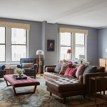 Living Room in Upper West Side Prewar Classic Seven
