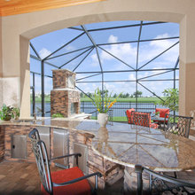 outdoor kitchen