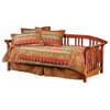 Hillsdale 287DBLHTR Dorchester Daybed, With Suspension Deck and Trundle, Brown