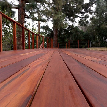 Tigerwood Hillside Deck, Pasadena