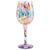 "Dragonfly Magic" Wine Glass by Lolita
