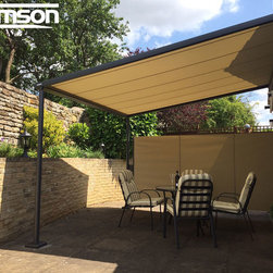 Retractable Fabric Canopies - Pergolas, Arbours & Trellises