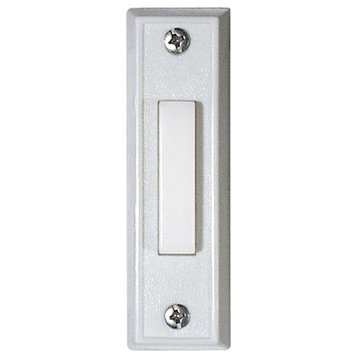 Craftmade Builder Surface Mount Plastic Doorbell - White