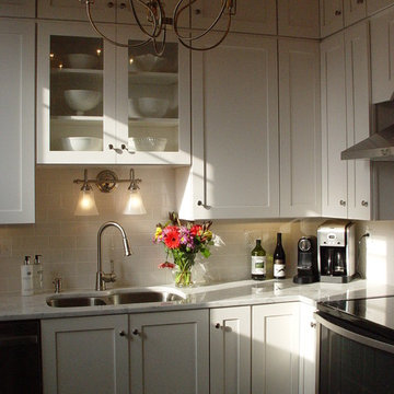 Stately Stacked Kitchen