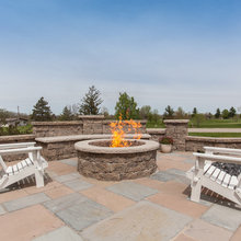 fire pits and patio