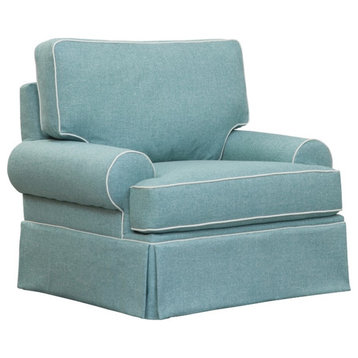 American Furniture Classics 8-030-S275A Coastal Aqua Series Arm Chair