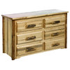 Glacier Country Collection 6 Drawer Dresser