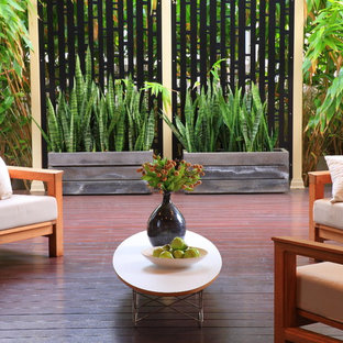 Design ideas for an asian patio in Sydney.