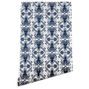 Deny Designs Heather Dutton Mythos Oceanic Wallpaper, Blue, 2'x4'