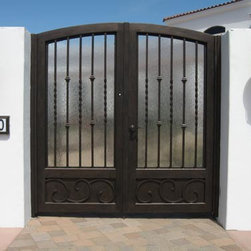 Courtyard & Pedestrain Gates - Home Fencing And Gates