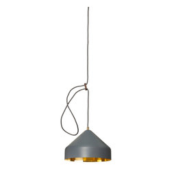 Lloop brass grey - Pendant Lighting
