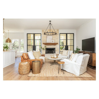 Fresh & Clean Project - Transitional - Living Room - Austin - by April ...