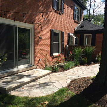 Bluestone Flagstone Patio Extension