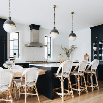 Kitchen with attached kitchen table