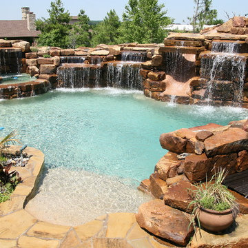 Backyard resort
