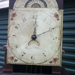Antique Grandfather Clock - Floor And Grandfather Clocks