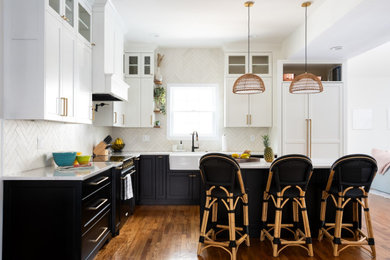Inspiration for a transitional kitchen remodel in DC Metro