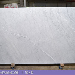 White Carrara Honed/Polished - Kitchen Countertops