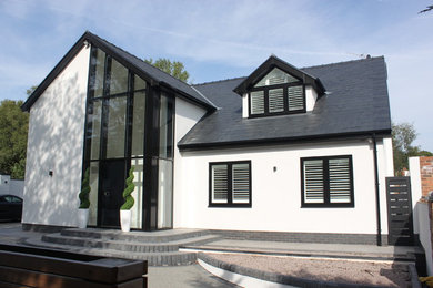 This is an example of a modern home design in Manchester.