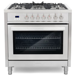 Contemporary Gas Ranges And Electric Ranges by Cosmo