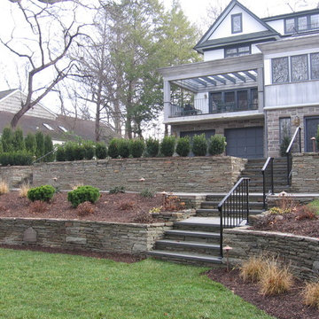 Stonework - Wall and Stairway