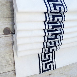Fabric White Soft Fold Roman Shades - Roman Shades
