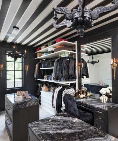Contemporary Closet by Dwelling Designs