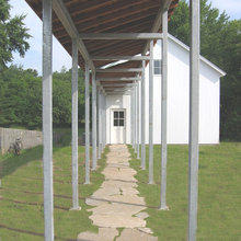 outside building