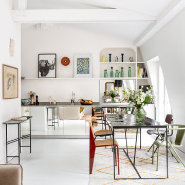 Projet Pigalle : un duplex familial de 120m2 à l’esprit campagne chic