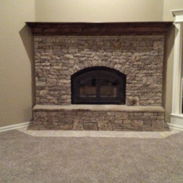Heat Producing Wood Burning Fireplaces