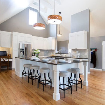 Bright & Vaulted Littleton Kitchen Remodel