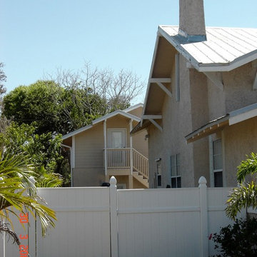 Garage behind Original Bungalow House
