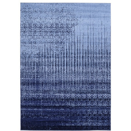 Unique Loom Blue Del Mar Jennifer 7'x10' Area Rug