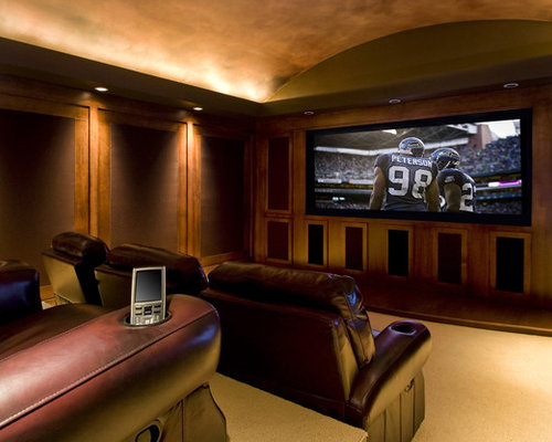 Best Photos Of Home Theater Rooms Design Ideas & Remodel Pictures ...  SaveEmail