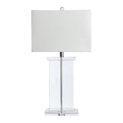 Crystal Pillar Lamp - Table Lamps