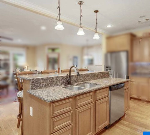 How Hard To Reconfigure Island, Replace Kitchen Island With Sink