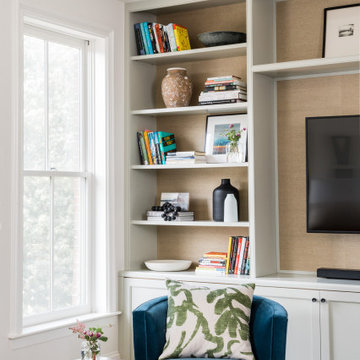 Living Room Built Ins | South End Home
