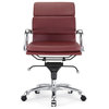 M345 Soft Pad Chair in Bordeaux