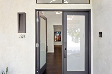 Minimalist entryway photo in Los Angeles