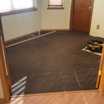 Laminate Chestnut Bedroom Flooring