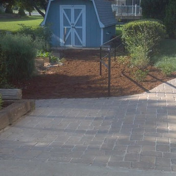 Cobblestone ramp & Walkway