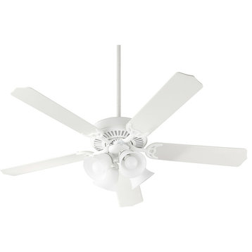 Capri IX 4 Light 52 in. Indoor Ceiling Fan in Studio White