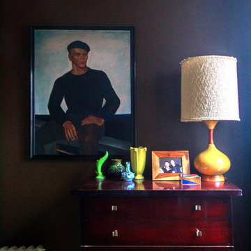 My Houzz: Vibrant Victorian Row House With Midcentury Style