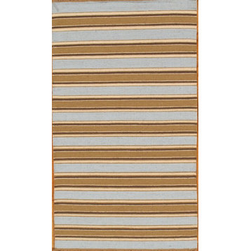 Pasargad Kilim Collection Hand-Woven Lamb's Wool Area Rug- 3' 0" X  5' 0"