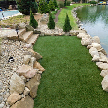 Gregory Residence Dual K9Grass and GolfGreens Installation
