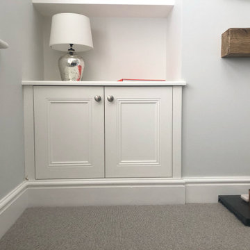 Alcove Base Cabinet with matched skirting