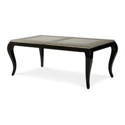 AICO Furniture - After Eight 4 Leg Rectangular Dining Table - 19000-16 - Kitchen Products